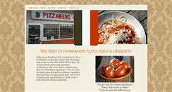 Desktop Screenshot of pizzabergcafe.com